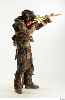 Photos Ryan Sutton Junk Town Postapocalyptic Bobby Suit Poses aiming…